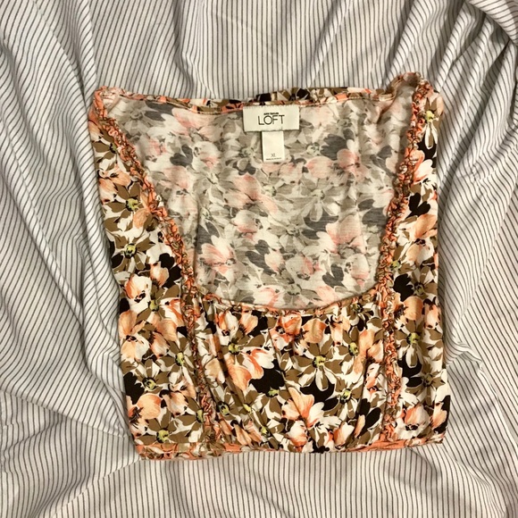 Loft Floral Blouse - Picture 4 of 4